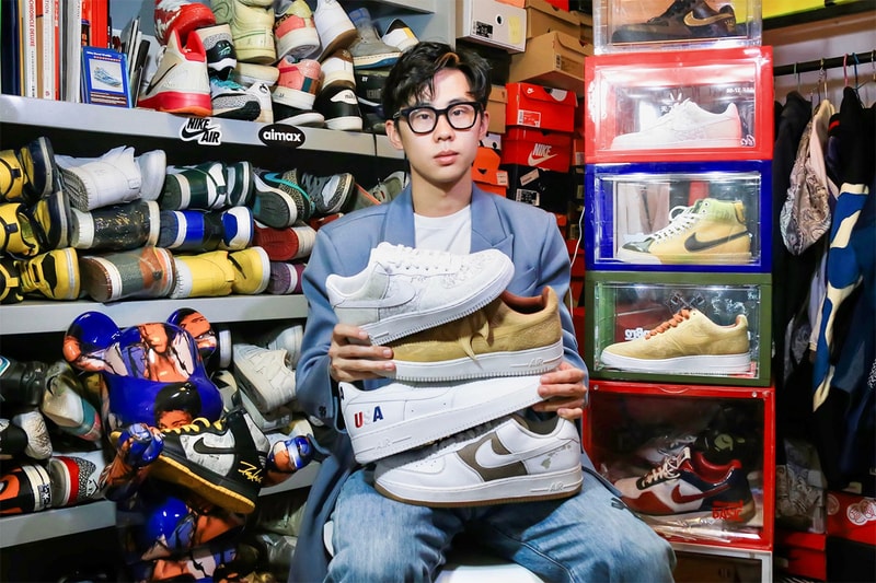 steven guo nike air force 1 mark smith laser sole mates interview beijing porcelain artist