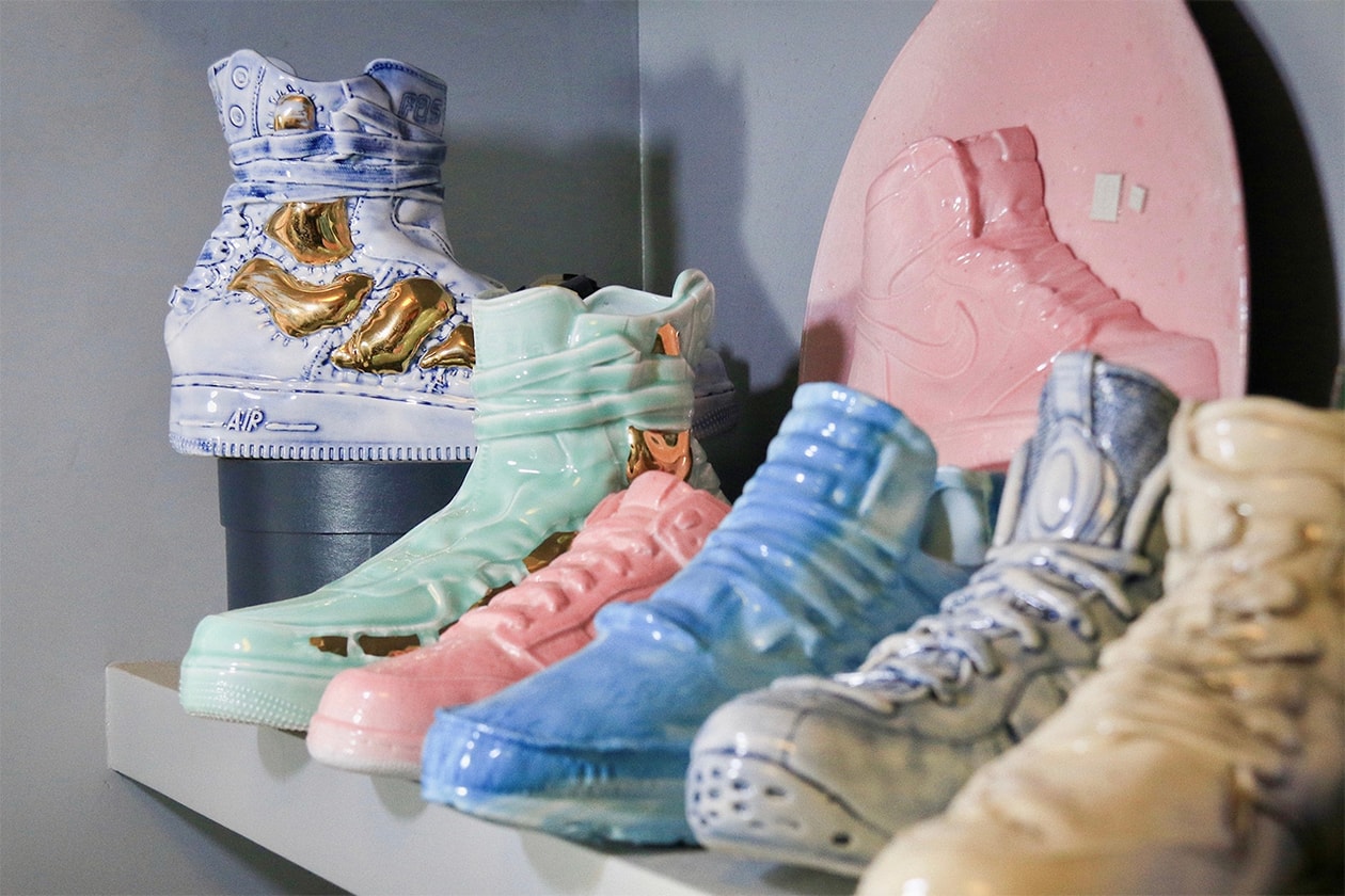 steven guo nike air force 1 mark smith laser sole mates interview beijing porcelain artist