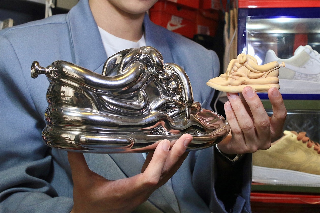 steven guo nike air force 1 mark smith laser sole mates interview beijing porcelain artist