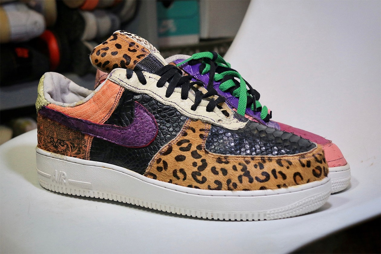 steven guo nike air force 1 mark smith laser sole mates interview beijing porcelain artist