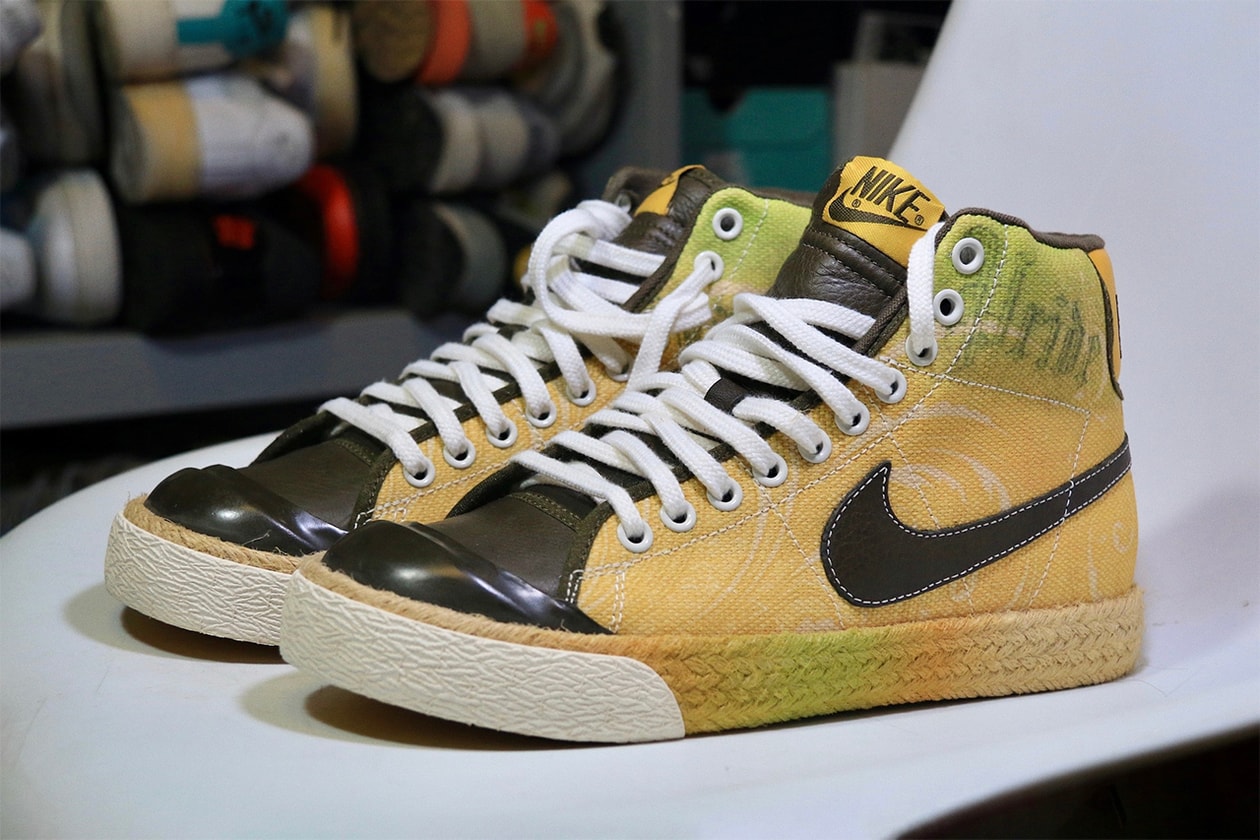 steven guo nike air force 1 mark smith laser sole mates interview beijing porcelain artist