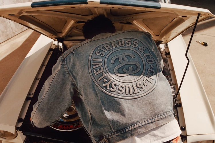 Closer Look at Upcoming Stüssy x Levi's Denim Collaboration