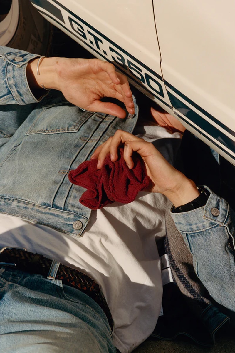 Closer Look at Upcoming Stüssy x Levi's Denim Collaboration capsule frank lebon jeans jacket 