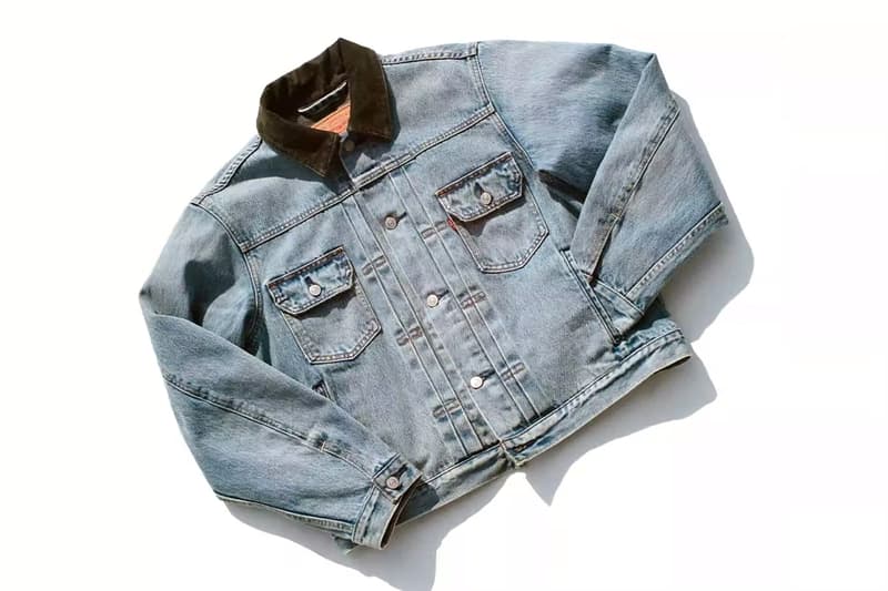 Closer Look at Upcoming Stüssy x Levi's Denim Collaboration capsule frank lebon jeans jacket 