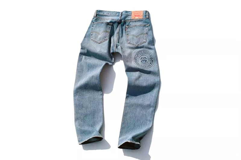 Closer Look at Upcoming Stüssy x Levi's Denim Collaboration capsule frank lebon jeans jacket 