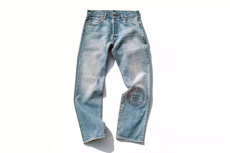 Closer Look at Upcoming Stüssy x Levi's Denim Collaboration capsule frank lebon jeans jacket 
