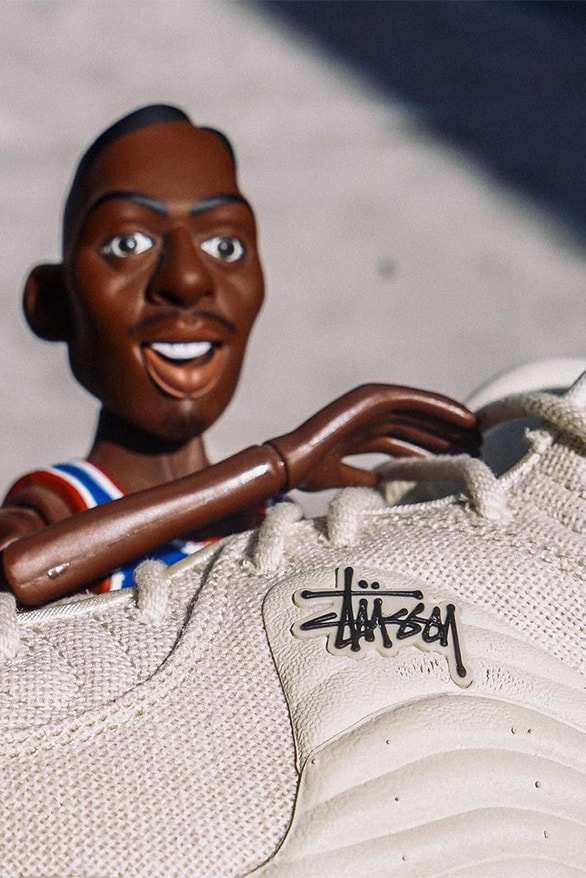 Stüssy Nike Air Penny 2 Fossil Release Information details colorway collaboration footwear sneakers hype