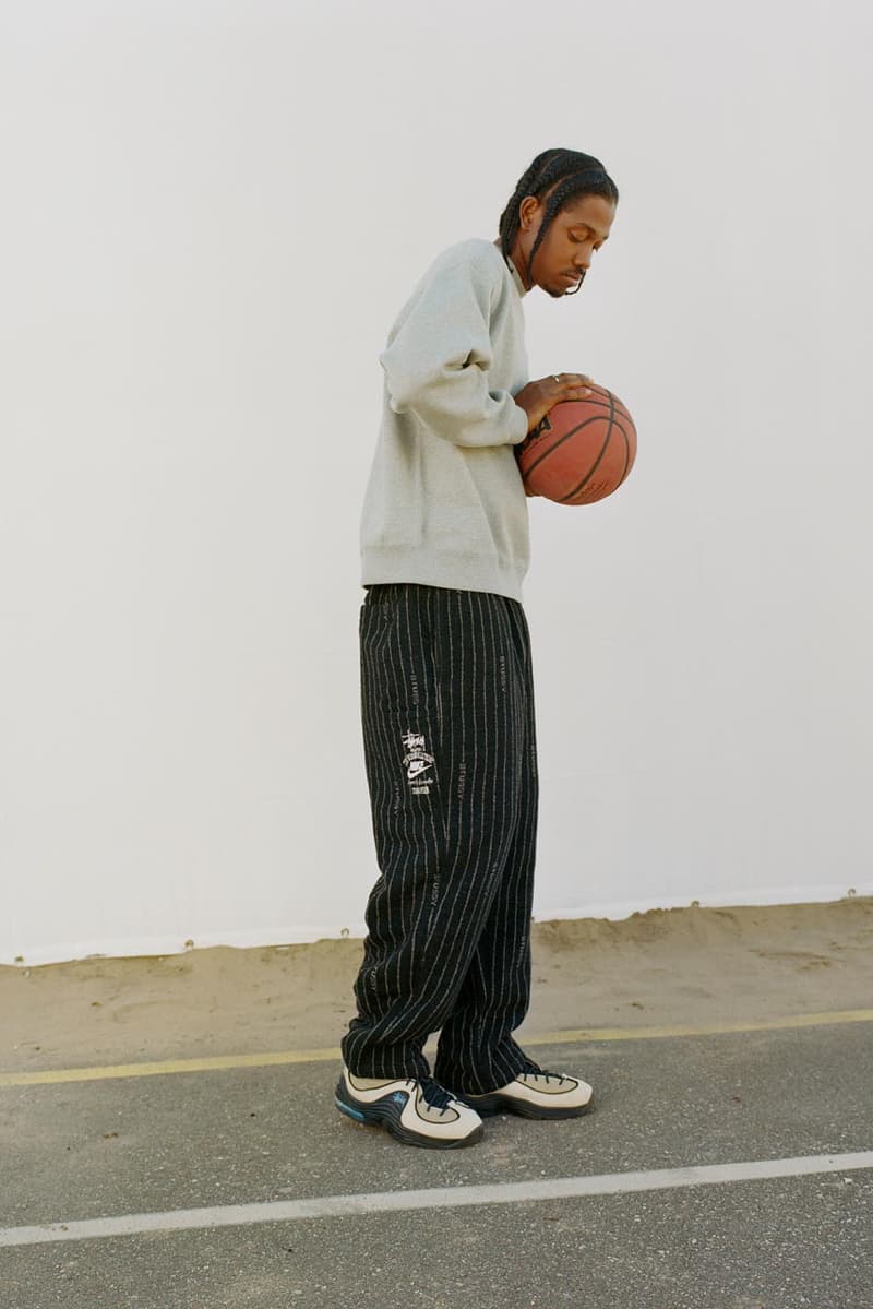 Stüssy Reveals Nike Air Penny II Apparel Collaboration