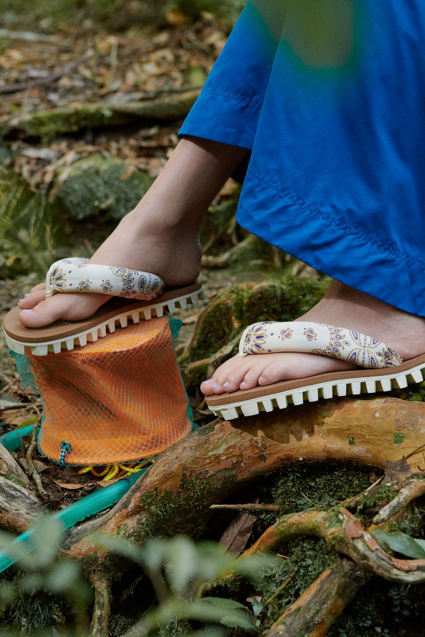 Suicoke's SS23 Sandals Experiment With Color, Print and Textiles