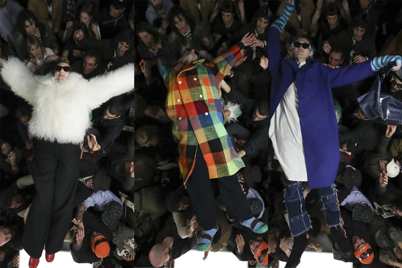 The SUNNEI FW23 Runway Was a Crowd Surfing Rock 'n Roll Concert