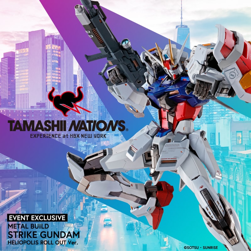 Tamashii Nations Special Event at HBX New York s.h. figuart gundam kamen rider purple teal red black