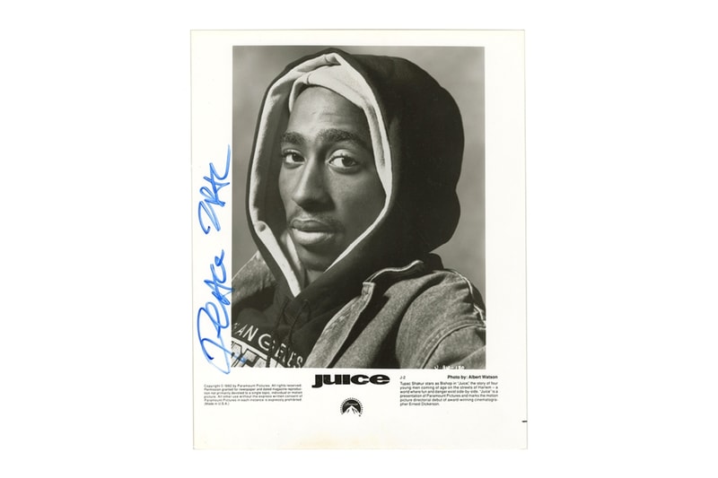 The Hip Hop Legends Auction Items Info tupac eminem biggie smalls jay z