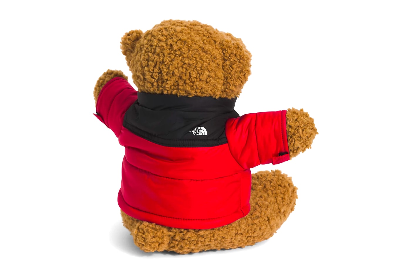 The North Face Nuptse Bear Blue Red jacket teddy brown release info date price 