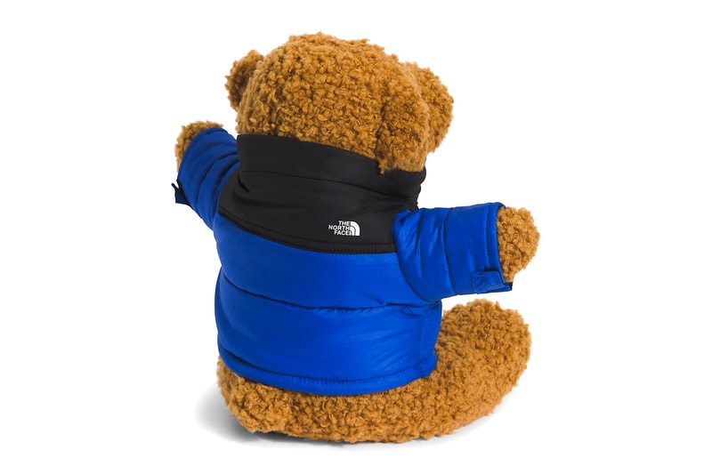 The North Face Nuptse Bear Blue Red jacket teddy brown release info date price 