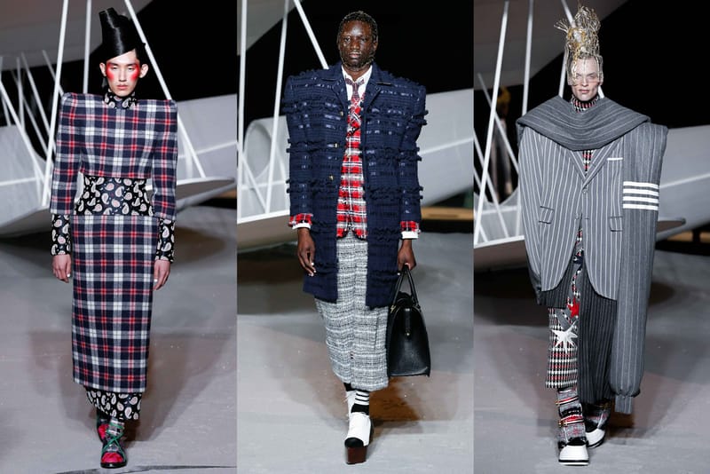 Thom Browne FW23 Lets Quintessential American Fashion Tell an Intergalactic Story