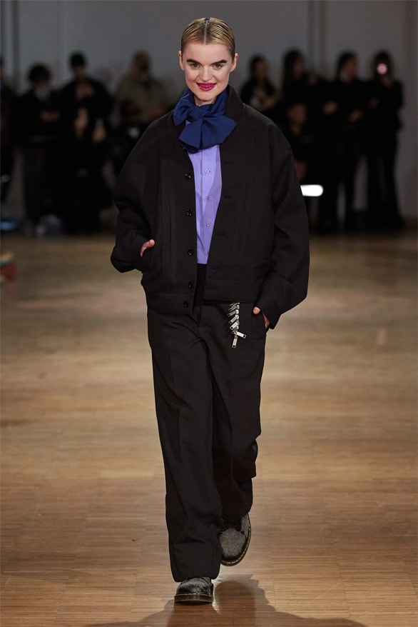 Tokyo James Fall Winter 2023 Milan Fashion Week mfw fw23 runway show menswear womenswear fashion Iniye Tokyo James