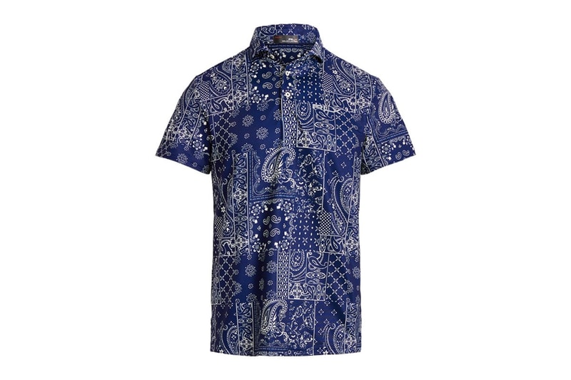 trendygolf ralph lauren polo rlx bandana collection paisley print polo jacket pants shorts 