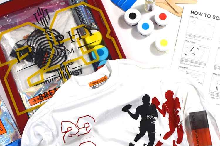 Trophy Room and INDVLST LAB Come Together for a Screen Print Kit and Workshop