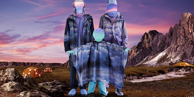 The North Face x Clot Fleece Pants Purple