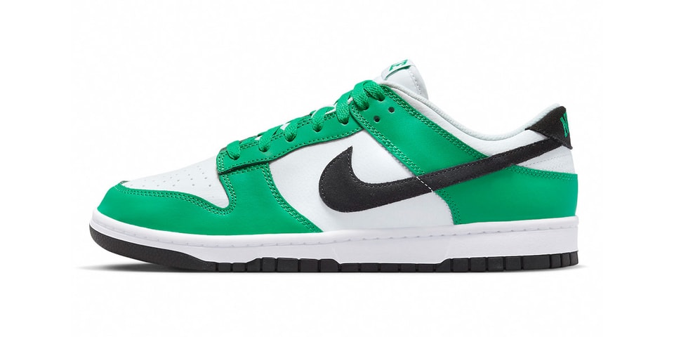 The Nike Dunk Low Is Readied in Boston Celtics Team Hues