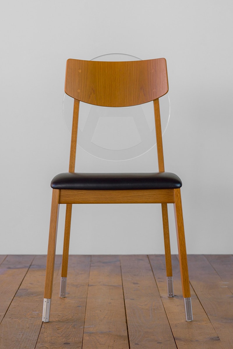 Undercover anarchy chair dover street market ginza transparent A leather wool metal leg release info date price