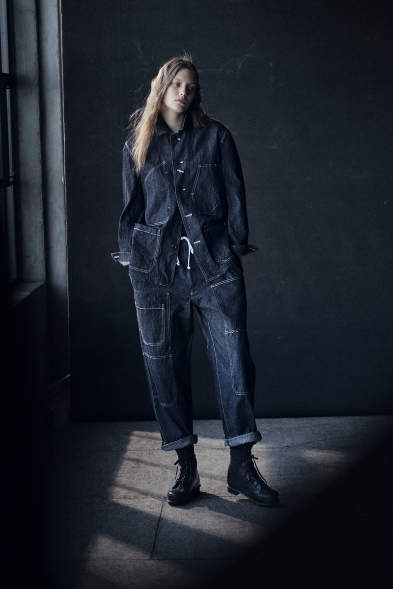 wildside yohji Yamamoto spring summer 2023 workwear vintage graphics chino denim japanese 