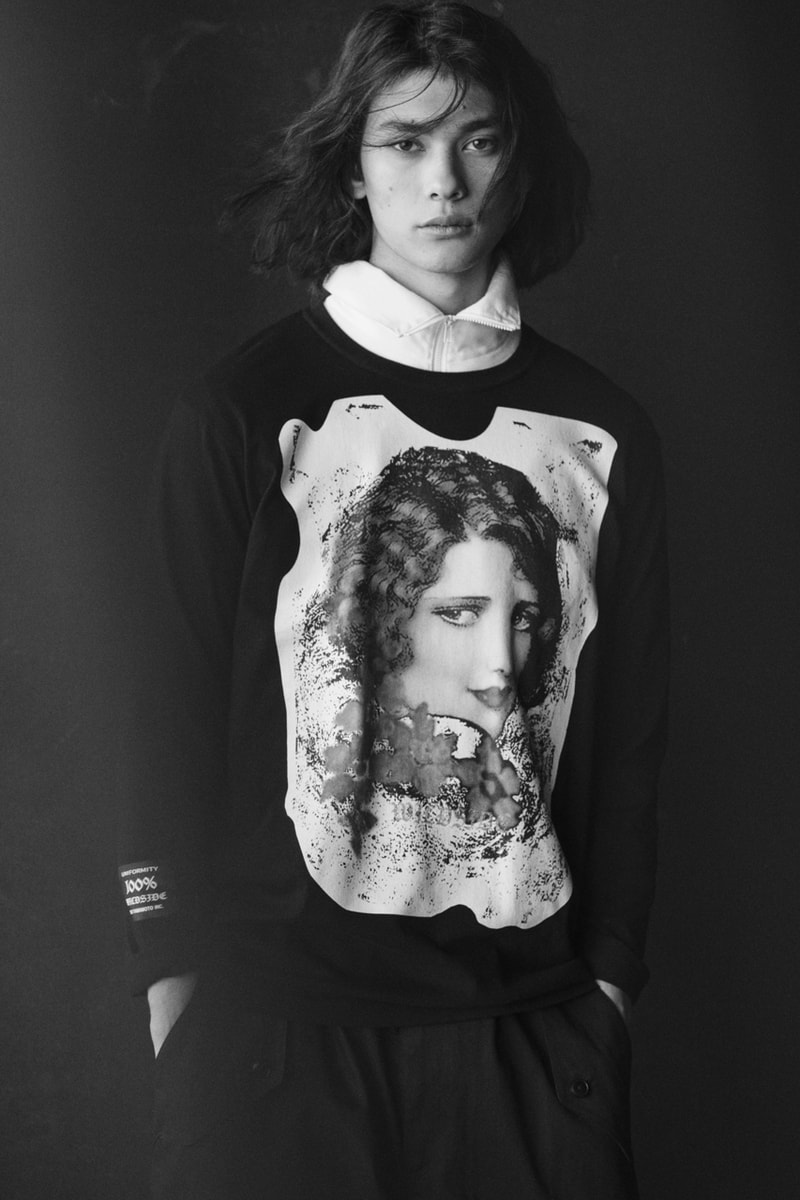 wildside yohji Yamamoto spring summer 2023 workwear vintage graphics chino denim japanese 