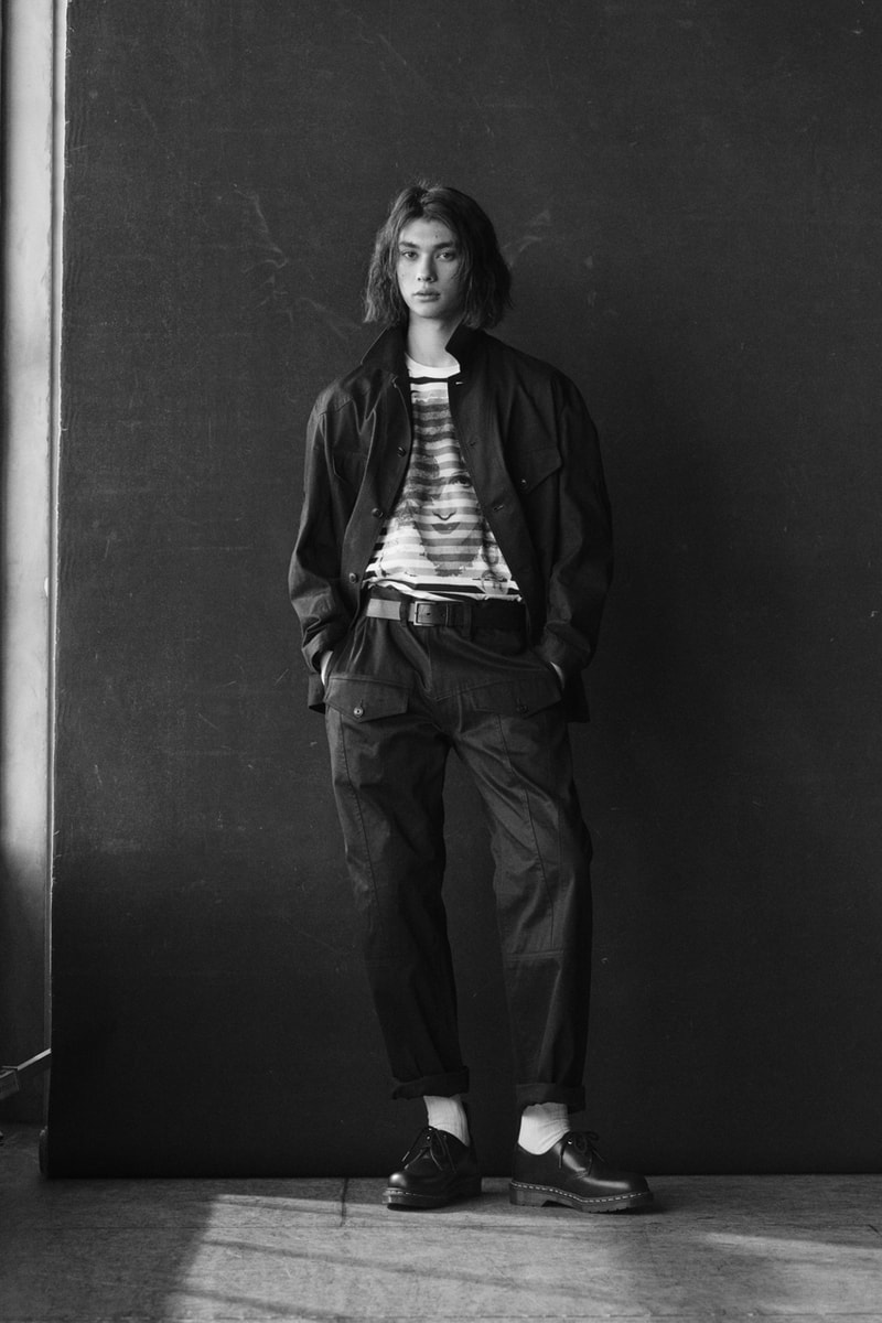 wildside yohji Yamamoto spring summer 2023 workwear vintage graphics chino denim japanese 
