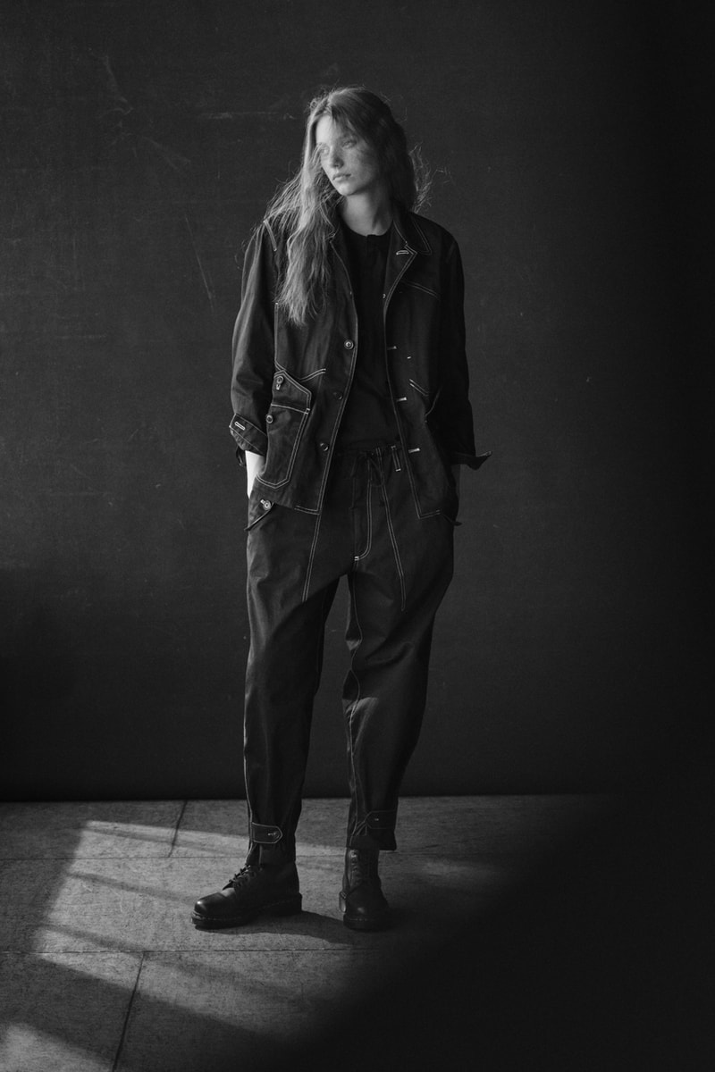 wildside yohji Yamamoto spring summer 2023 workwear vintage graphics chino denim japanese 
