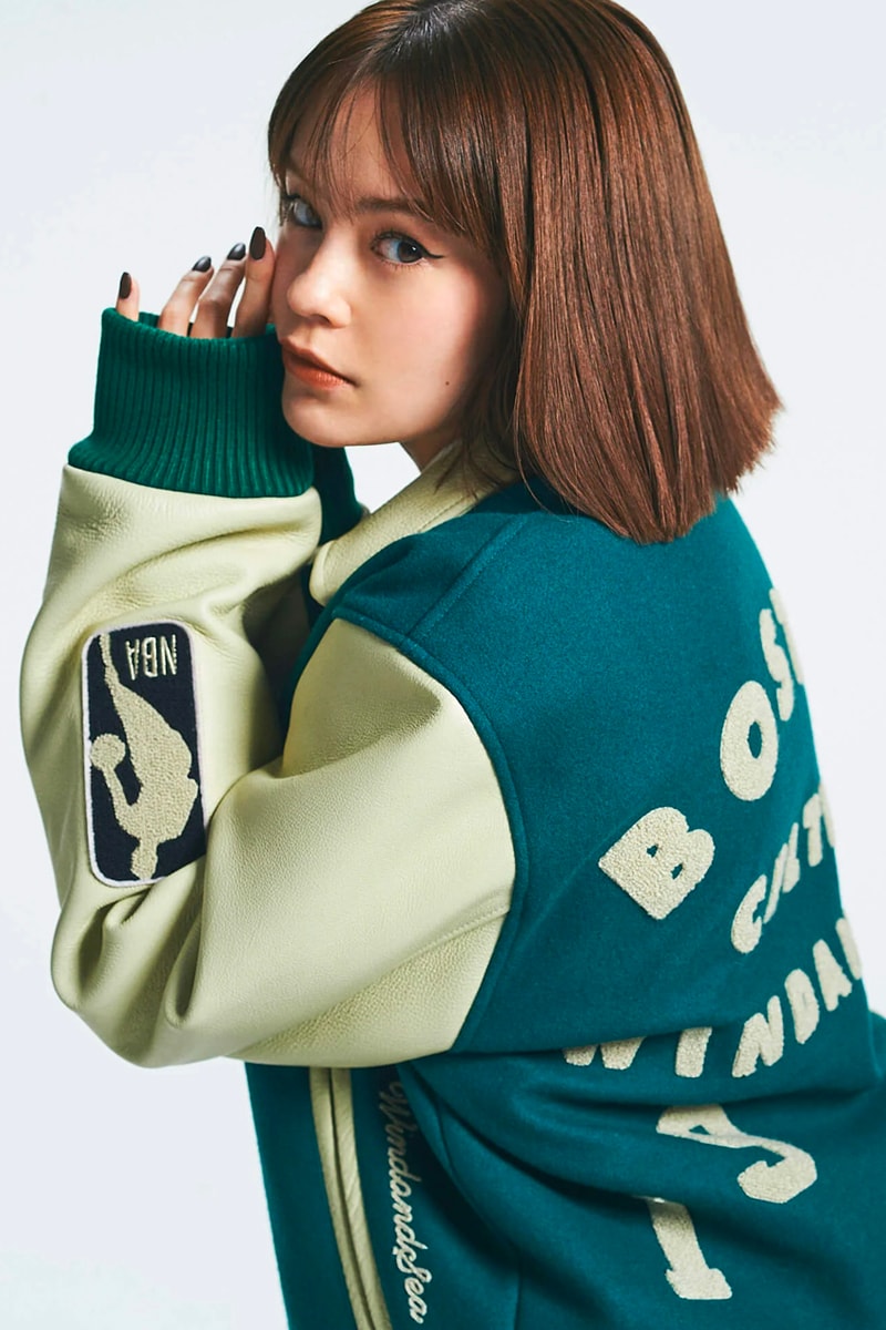 NBA WIND AND SEA collaboration 90s capsule collection celtics knicks bulls lakers blazers suns release info date prce 