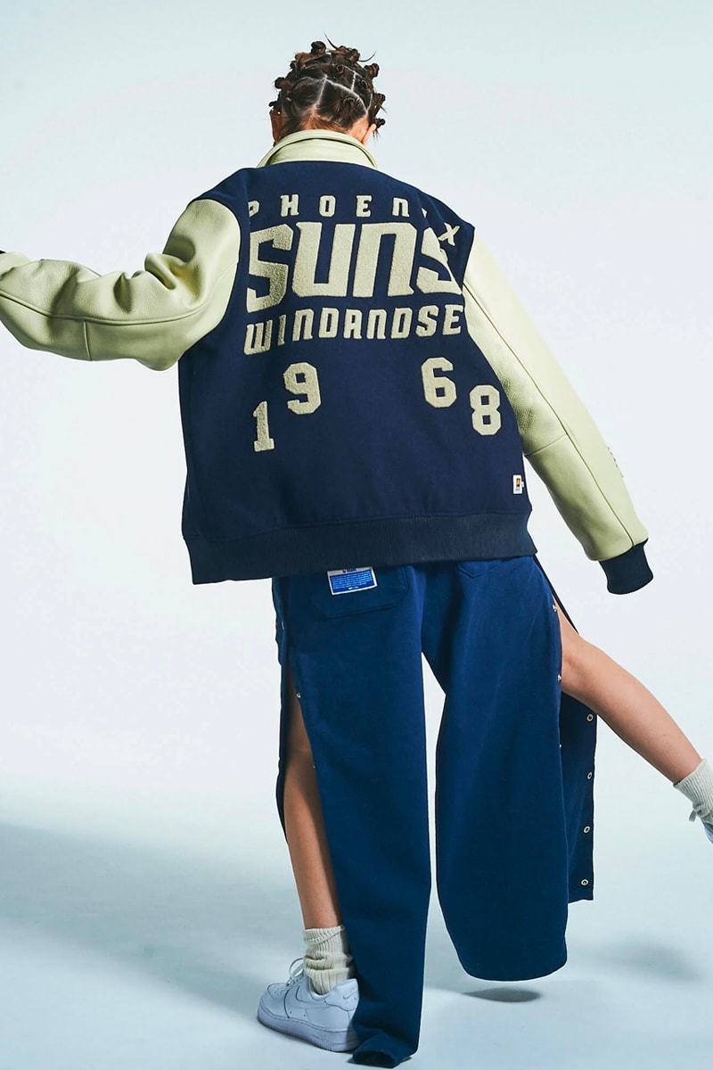 NBA WIND AND SEA collaboration 90s capsule collection celtics knicks bulls lakers blazers suns release info date prce 