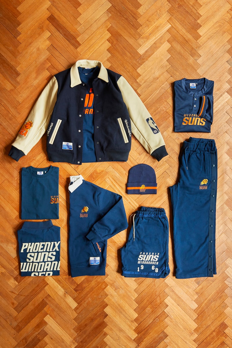NBA WIND AND SEA collaboration 90s capsule collection celtics knicks bulls lakers blazers suns release info date prce 