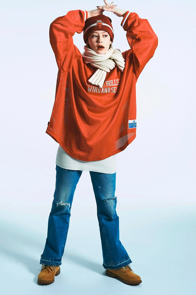 NBA WIND AND SEA collaboration 90s capsule collection celtics knicks bulls lakers blazers suns release info date prce 