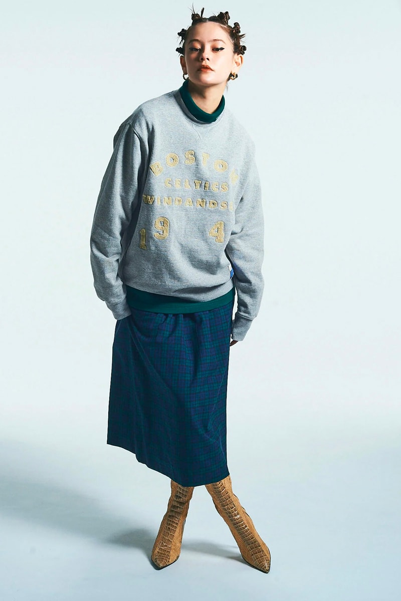 NBA WIND AND SEA collaboration 90s capsule collection celtics knicks bulls lakers blazers suns release info date prce 
