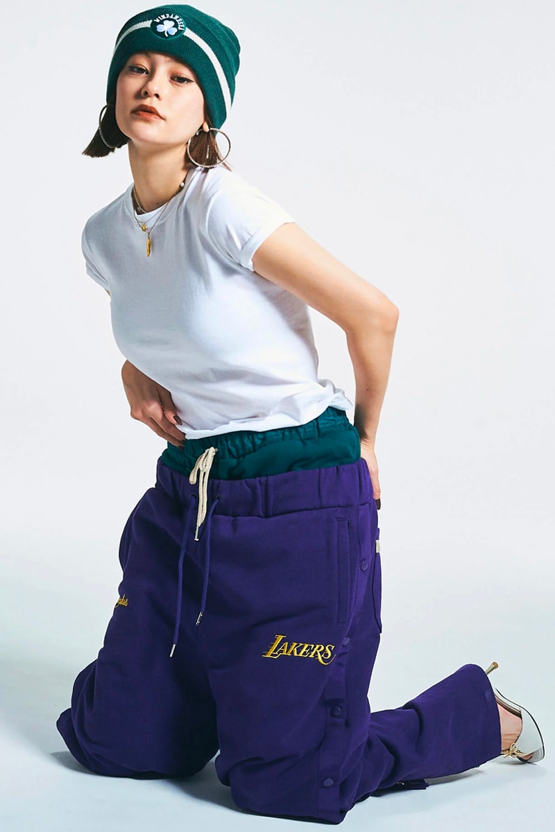 NBA WIND AND SEA collaboration 90s capsule collection celtics knicks bulls lakers blazers suns release info date prce 