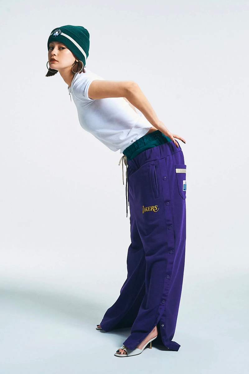 NBA WIND AND SEA collaboration 90s capsule collection celtics knicks bulls lakers blazers suns release info date prce 