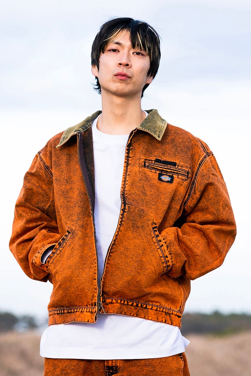 XLARGE Dickies work jacket pants dye sounds deli records functional release info date price