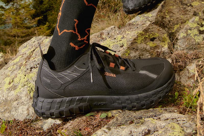 zegna norda 001 collab vibram dyneema trail running shoes official release date info photos price store list buying guide