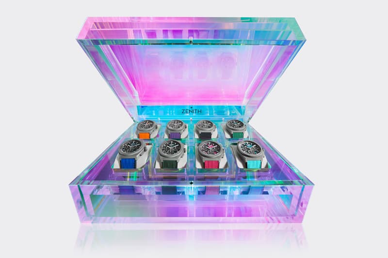 Zenith DEFY 21 Ultra Colour Watch Box Set Info