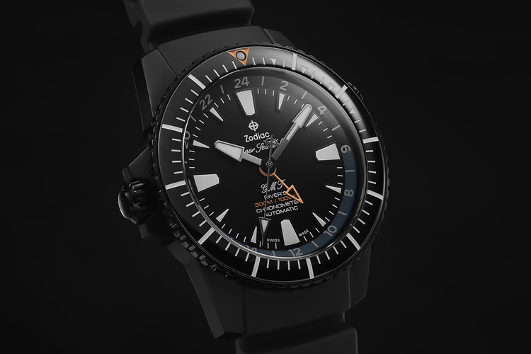 Zodiac Unites With Huckberry for Left Hand Drive Pro-Diver GMT