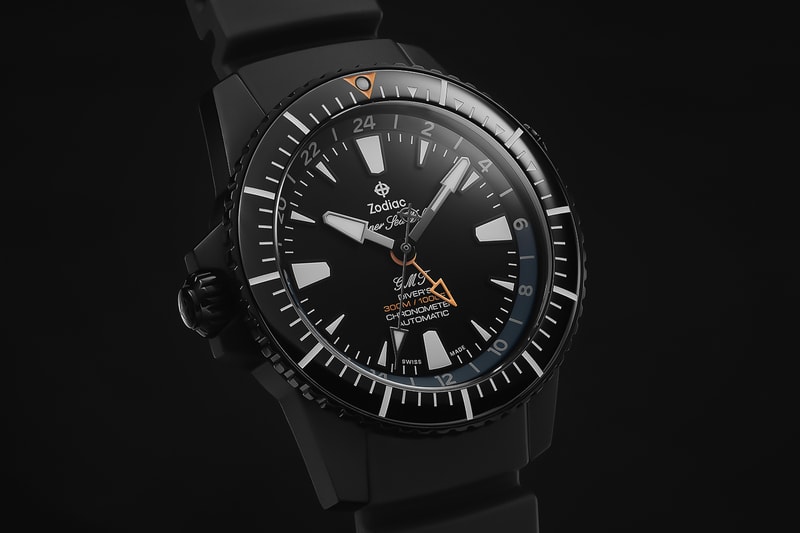 Zodiac Huckberry Left Hand Drive Pro Diver GMT