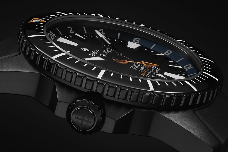 Zodiac Huckberry Left Hand Drive Pro Diver GMT