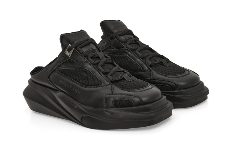 1017 ALYX 9SM Delivers a Duo of Monochromatic Mono Hiking Mules for SS23