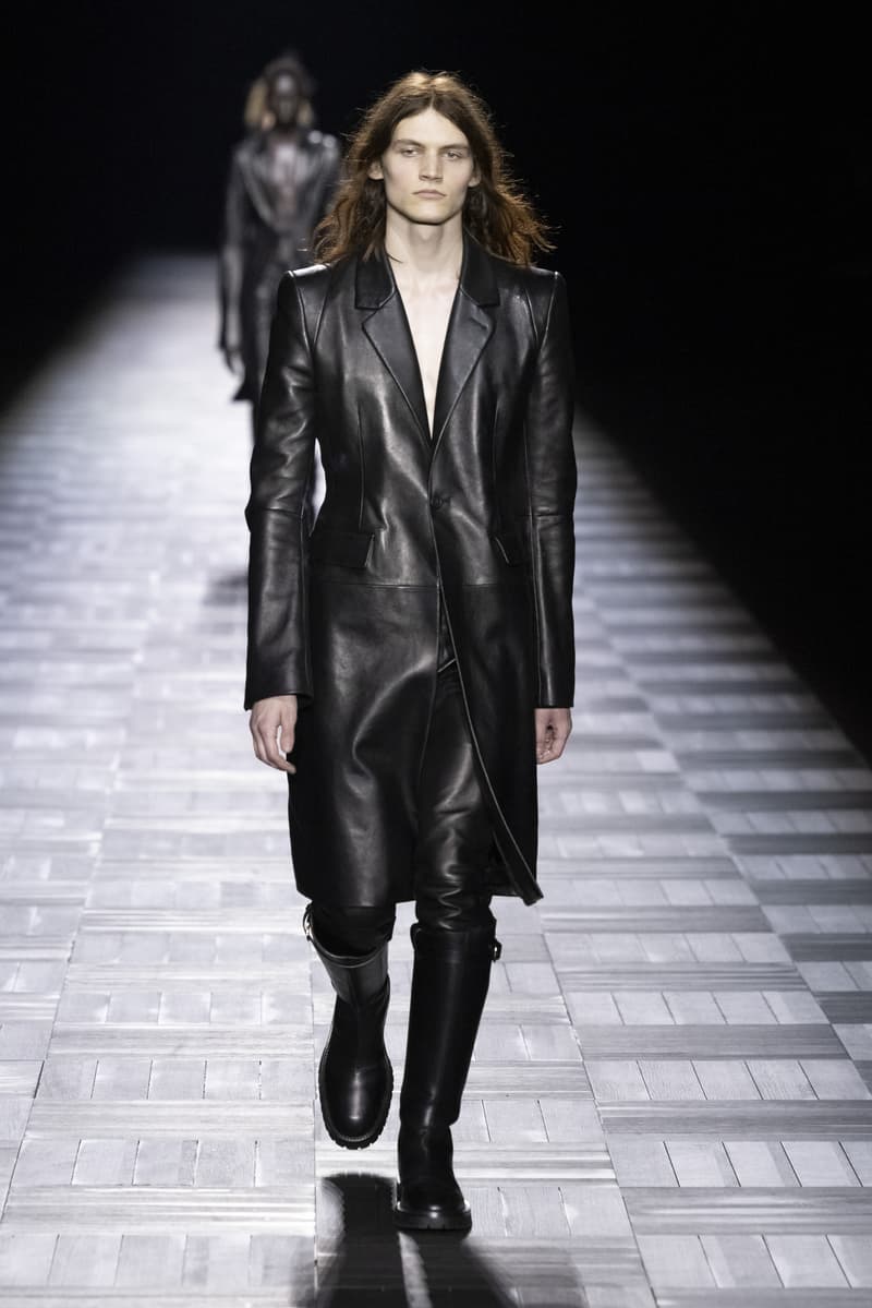 Ann Demeulemeester Fall Winter 2023 Paris Fashion Week fw23 pfw Ludovic de Saint Sernin debut collection runway show womenswear creative director menswear