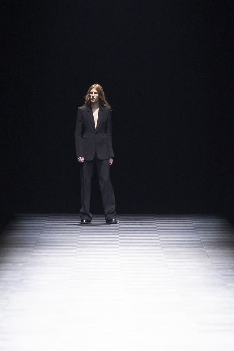 Ann Demeulemeester Fall Winter 2023 Paris Fashion Week fw23 pfw Ludovic de Saint Sernin debut collection runway show womenswear creative director menswear