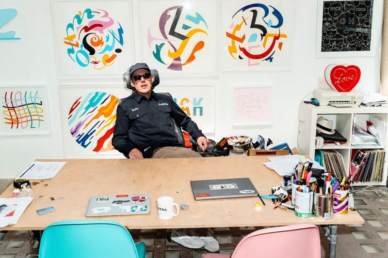 DENHAM Taps Dutch Typographical Artist Peter Ceizer for Bright Spring Capsule