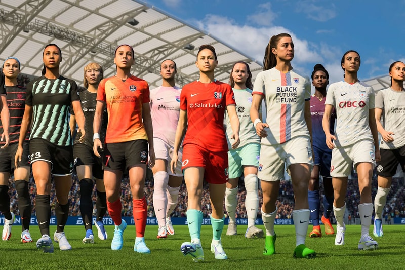 FIFA 23 Game Update National Women’s Soccer League Teams In Game Arenas Stadiums Celebrations Trophies Announcement News