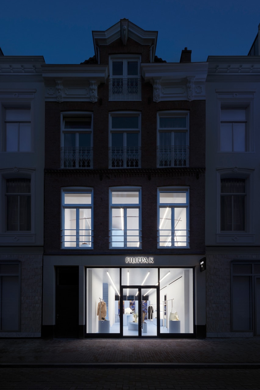 Filippa K Bathes New Amsterdam Store in Icy Blue Design