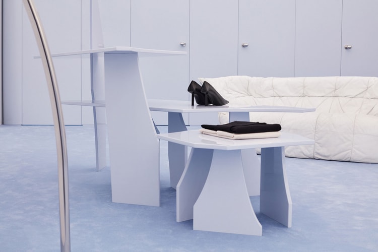Filippa K Bathes New Amsterdam Store in Icy Blue