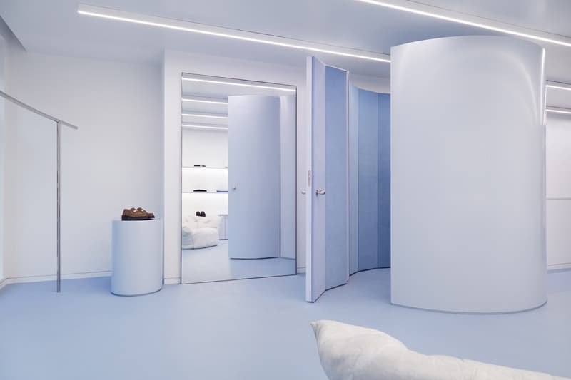 Filippa K Bathes New Amsterdam Store in Icy Blue Design